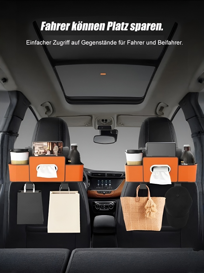 Auto-Multifunktions-Staufach für die Sitzlehne