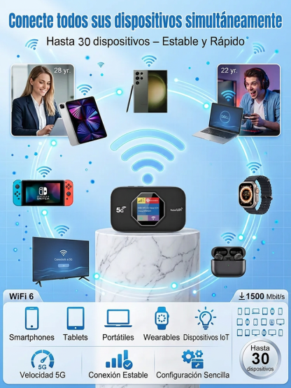 【WorldPass】Tragbarer 5G-Router