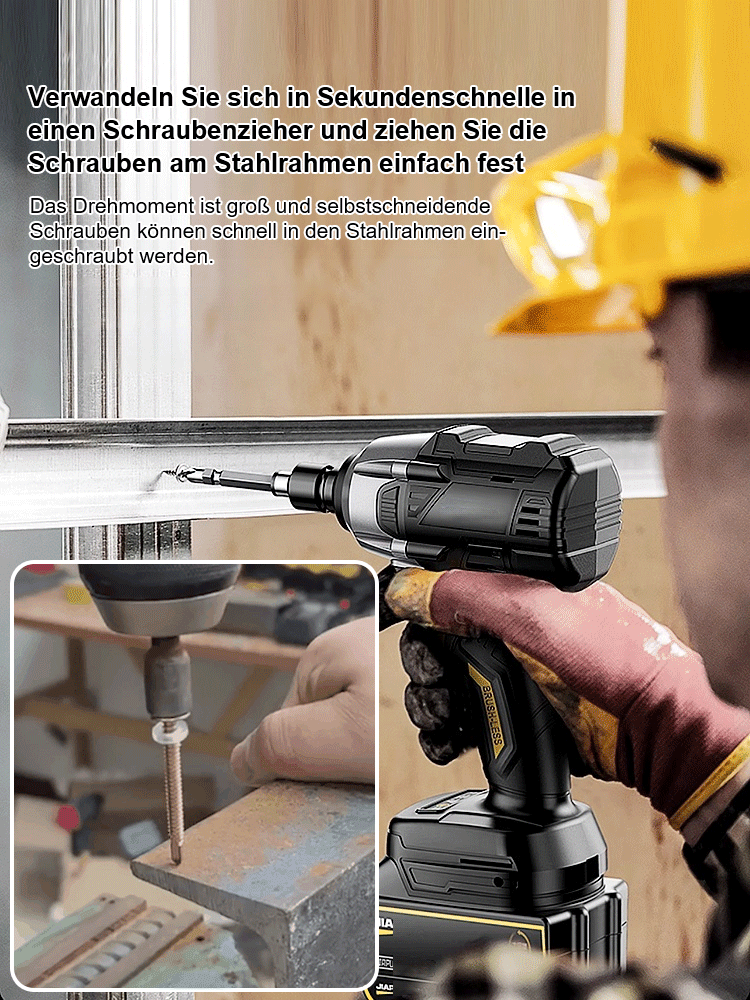 Lithium-Schlagschrauber mit hohem Drehmoment