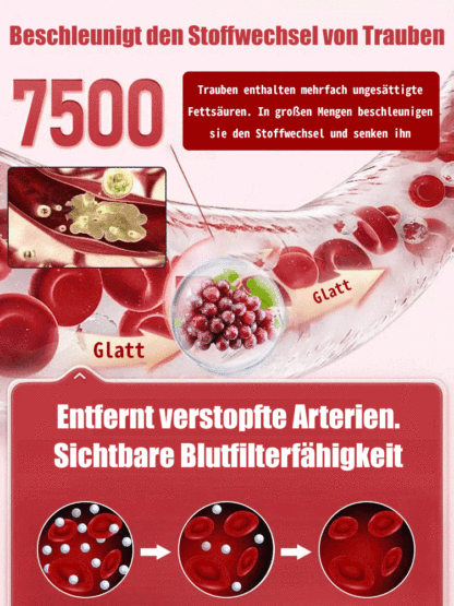 【Mit natürlichem Weinaroma】Nina Königin Traubenkern