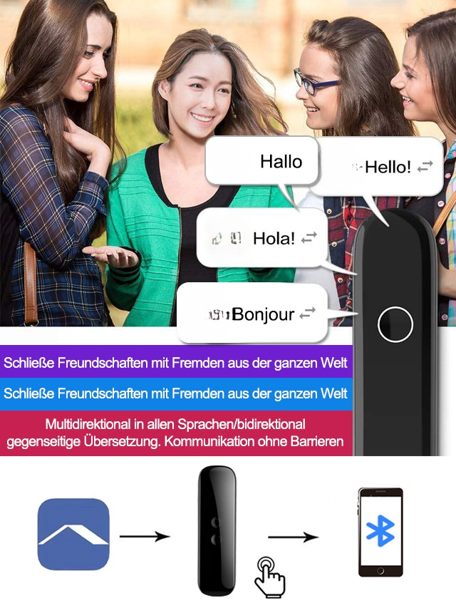G5 intelligenter Sprachübersetzer