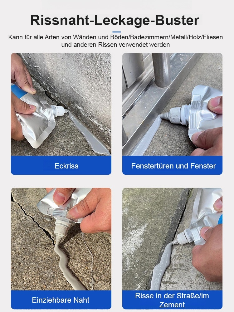 【10 Sekunden schnell trocknend】Dach- und Bodenriss-Reparatur-Kleber