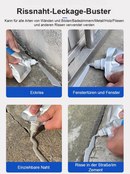 【10 Sekunden schnell trocknend】Dach- und Bodenriss-Reparatur-Kleber