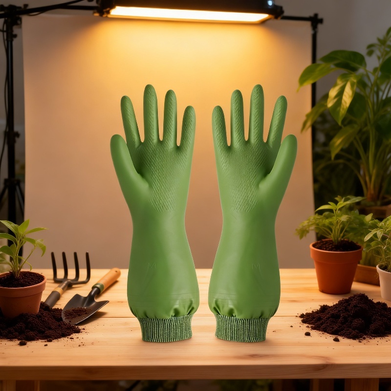 Dicke Damenhandschuhe für die Küchenreinigung