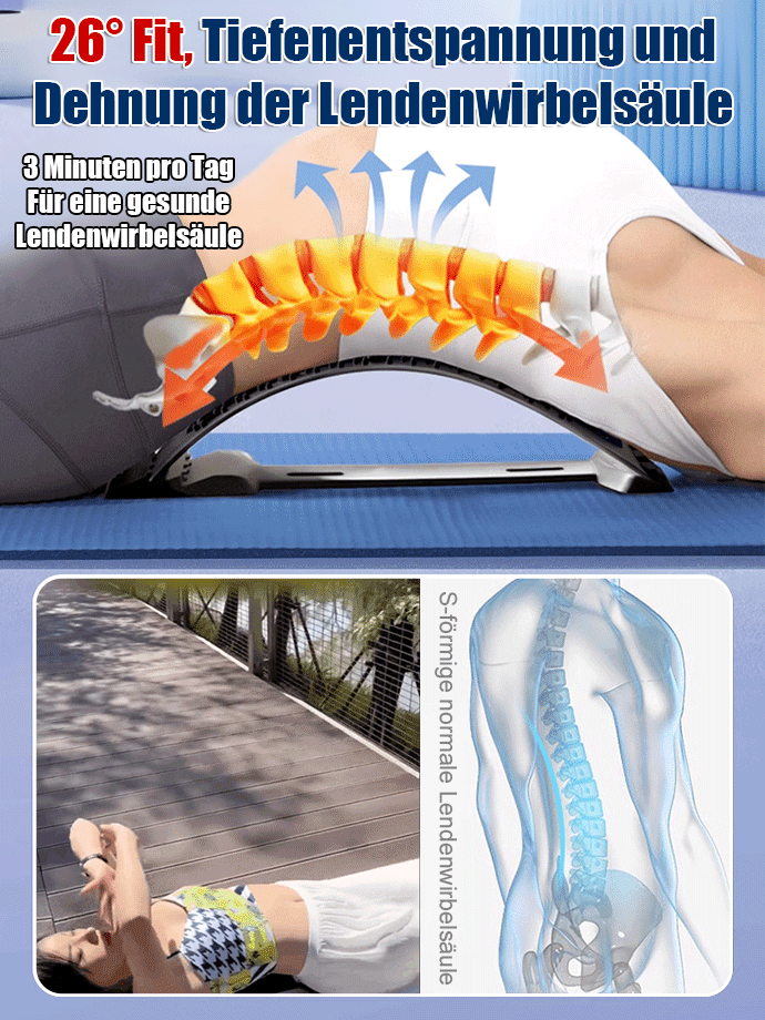 Magnetische Therapie Akupunktur und Moxibustion Massage Lendenstretcher