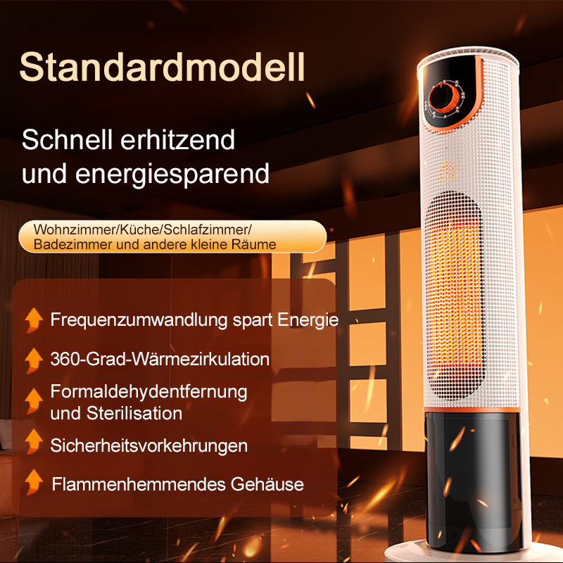 3 Tage nur 1 kWh: Heizer mit Echtholz-Optik, Luftbefeuchter & Display