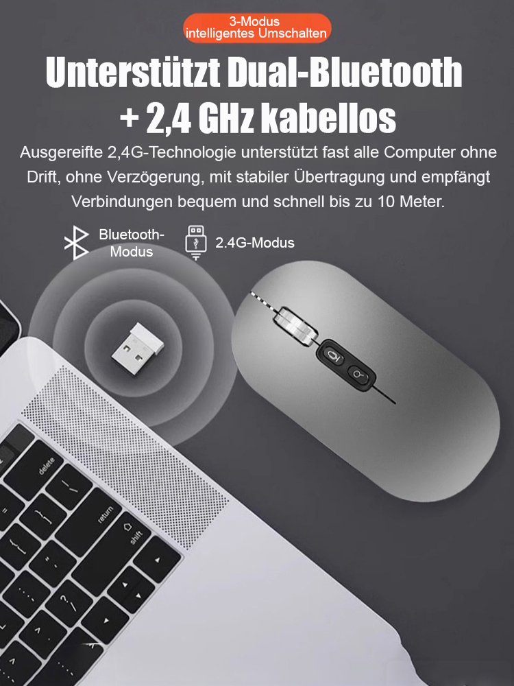 Intelligente Sprachübersetzung und -erkennung Drahtlose Tri-Mode-Maus