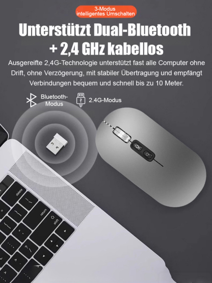 Intelligente Sprachübersetzung und -erkennung Drahtlose Tri-Mode-Maus