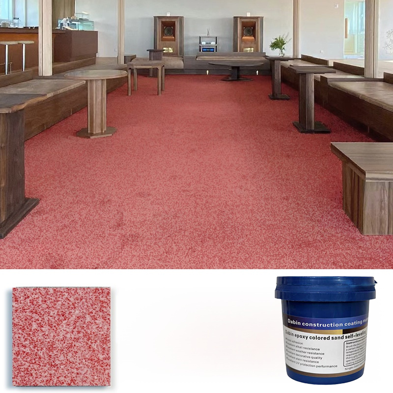 【Einmal multiplizieren】 Upgrade der Bodenfarbe auf Epoxidharz-Sandfarbe