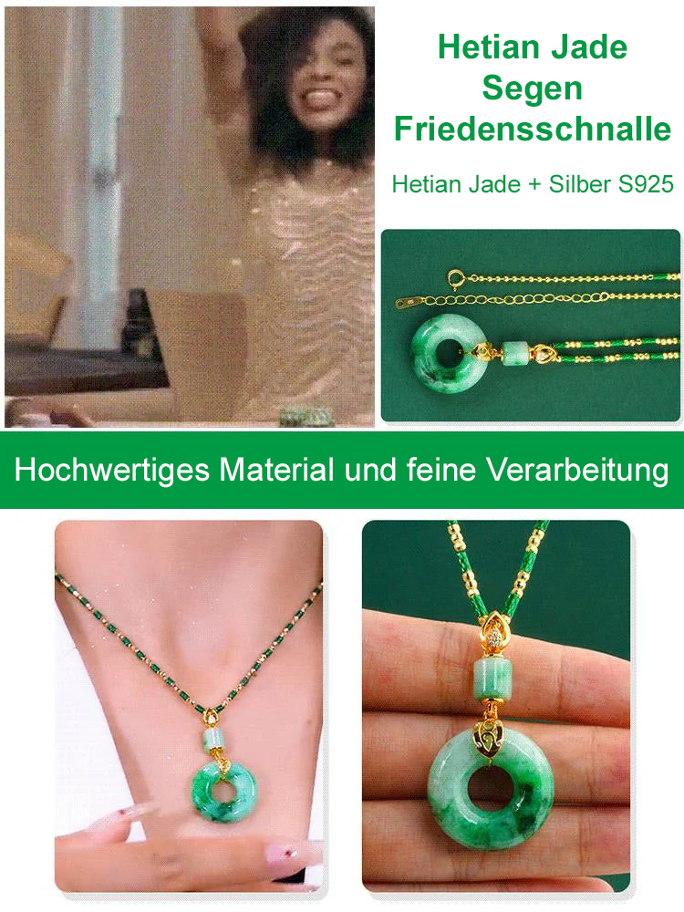Meditation Peace Clasp Halskette