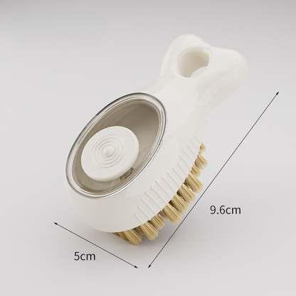 Küchenspülen-Eckenreinigungsbürste mit Flüssigkeitsspender
