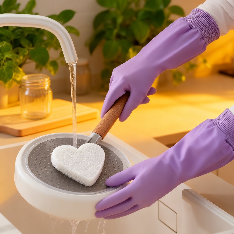 Damen Spülhandschuhe dick gepolstert und wasserdicht