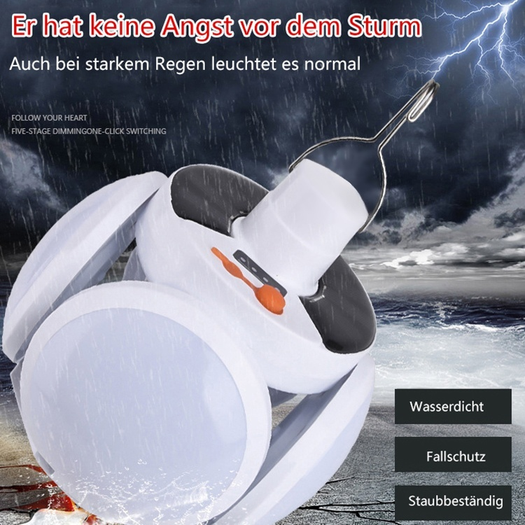 Wiederaufladbares Solarlicht
