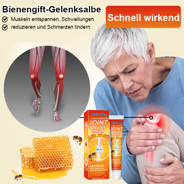 Bienengift Gelenkentlastungscreme