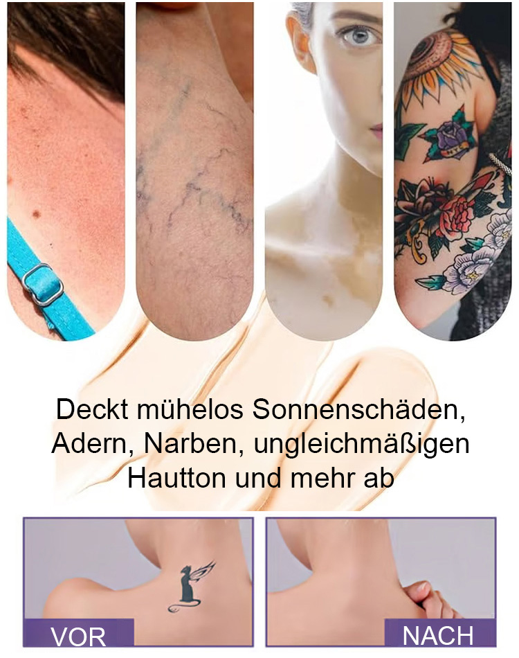 【Für den ganzen Körper geeignet】 Perfekter Körper-Concealer