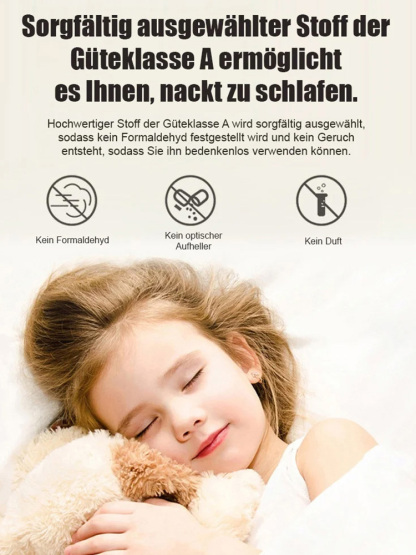 Sofortige Kühlung – Tiefschlaf – Hautfreundliche Bettdecke