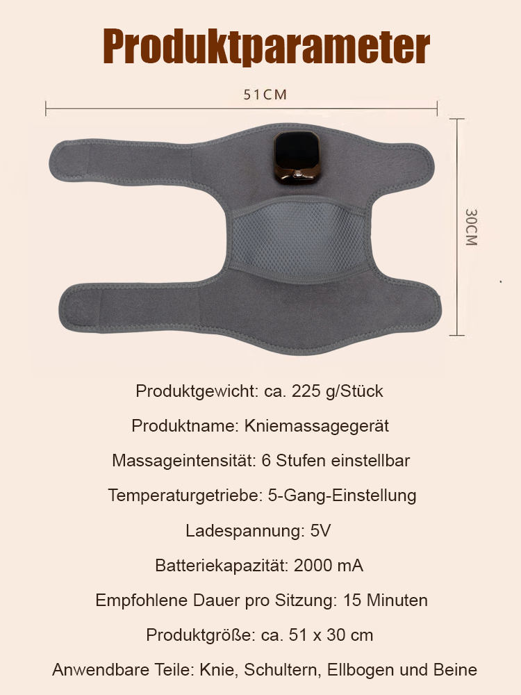 Beifuß-Heizkissen-Knie-Massagegerät