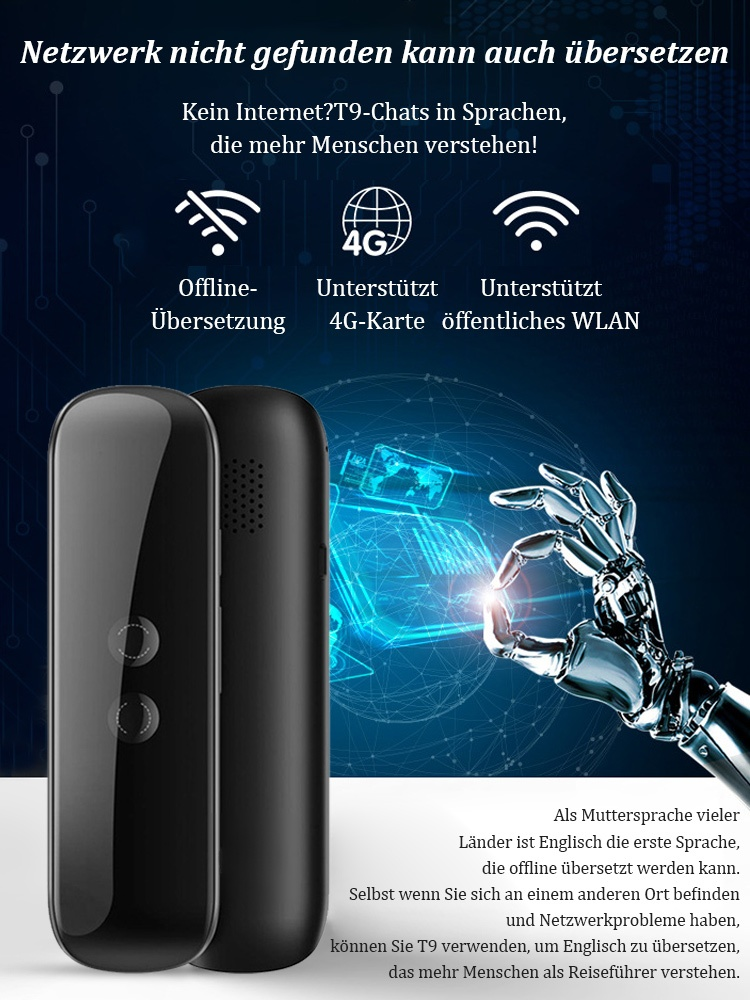 G5 intelligenter Sprachübersetzer