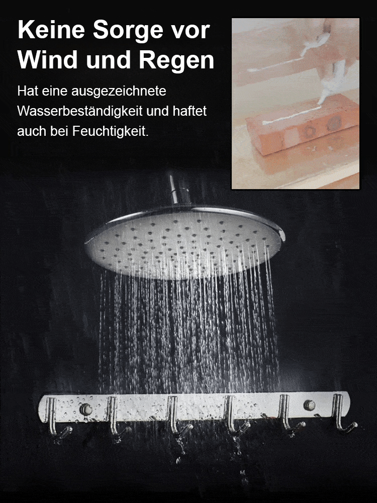 【Tragkraft: 900 Jin】Wasserdicht, schimmelresistent, hochfester, nagelfreier Klebstoff