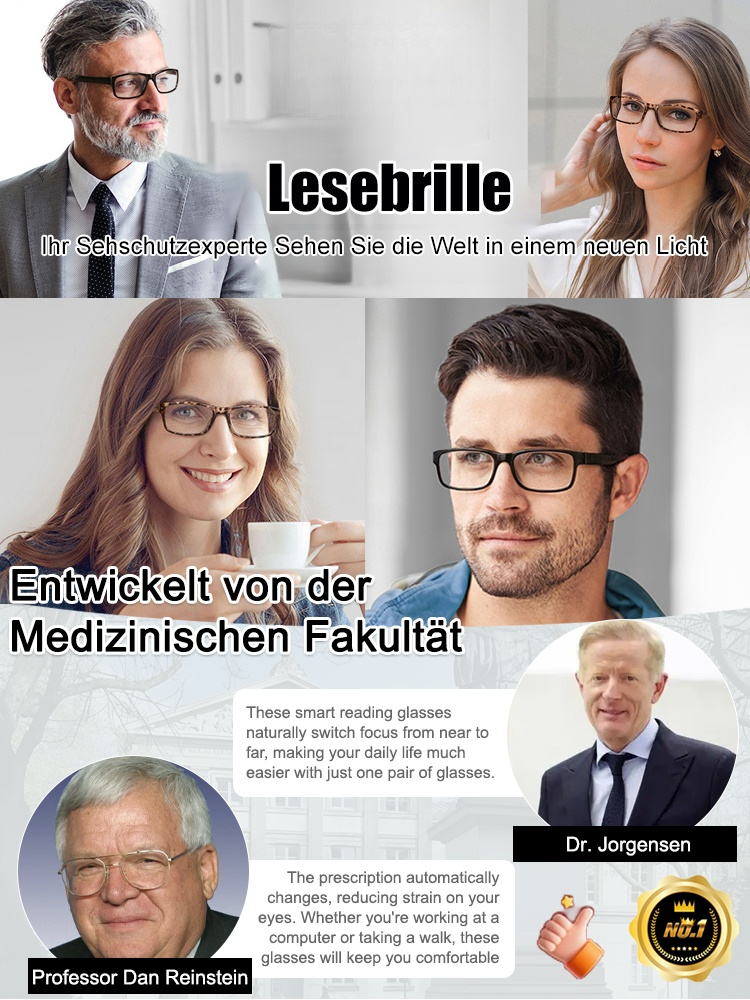 Faltbare tragbare Lesebrille