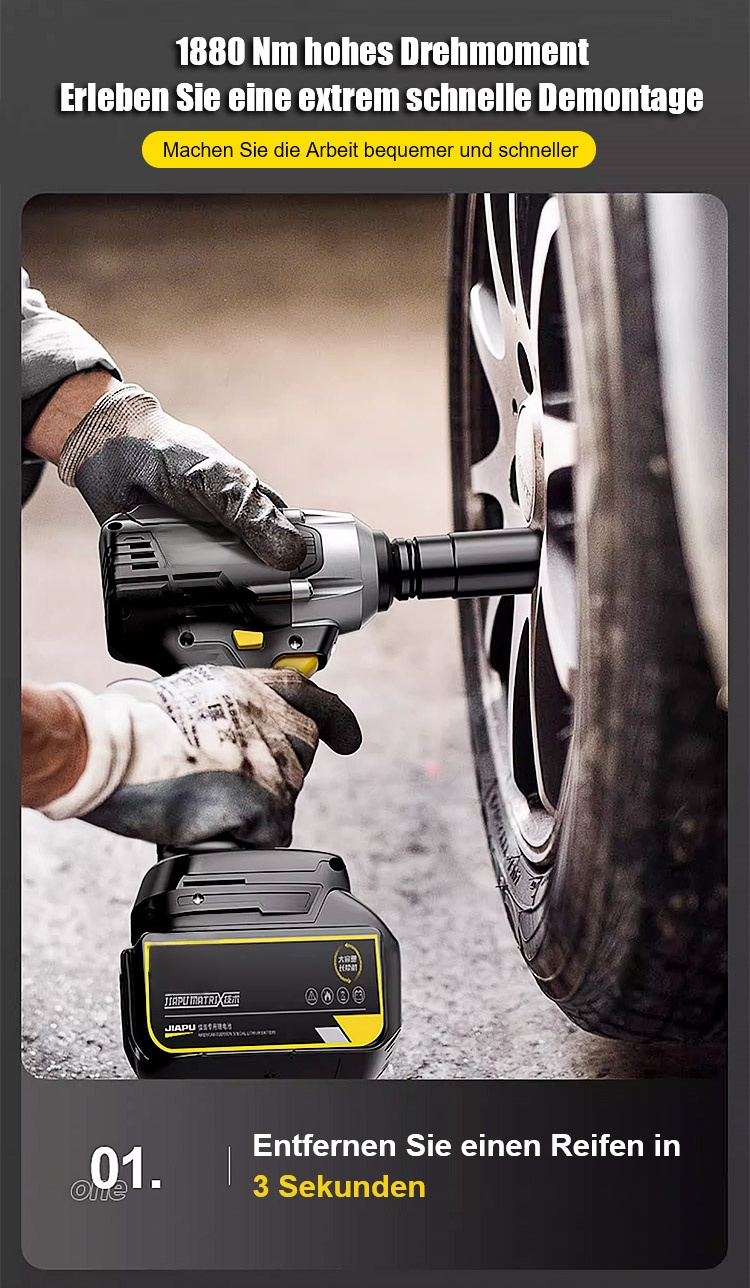 Lithium-Schlagschrauber mit hohem Drehmoment
