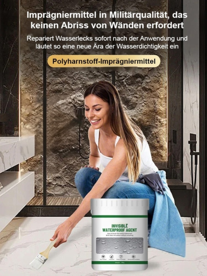 Transparente wasserdichte Wunderwaffe