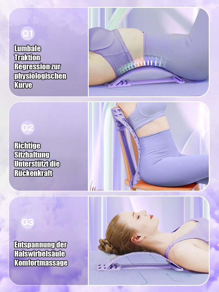 Magnetische Therapie Akupunktur und Moxibustion Massage Lendenstretcher