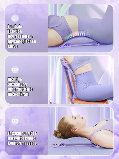 Magnetische Therapie Akupunktur und Moxibustion Massage Lendenstretcher