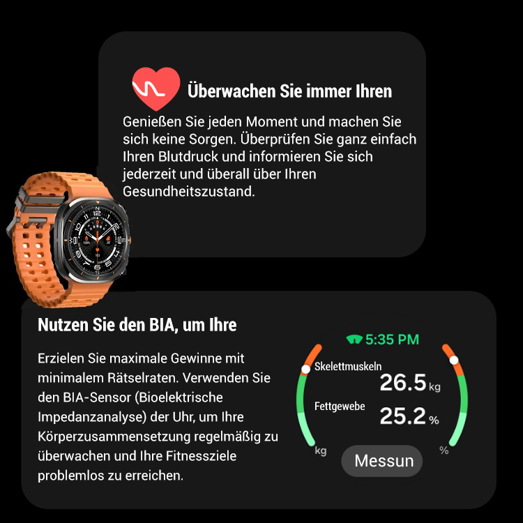 Neue Bluetooth-Anruf-Smartwatch