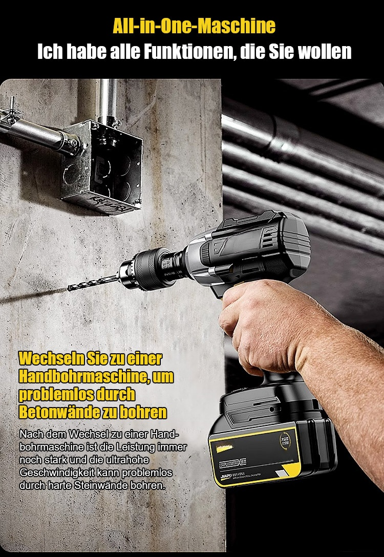 Lithium-Schlagschrauber mit hohem Drehmoment