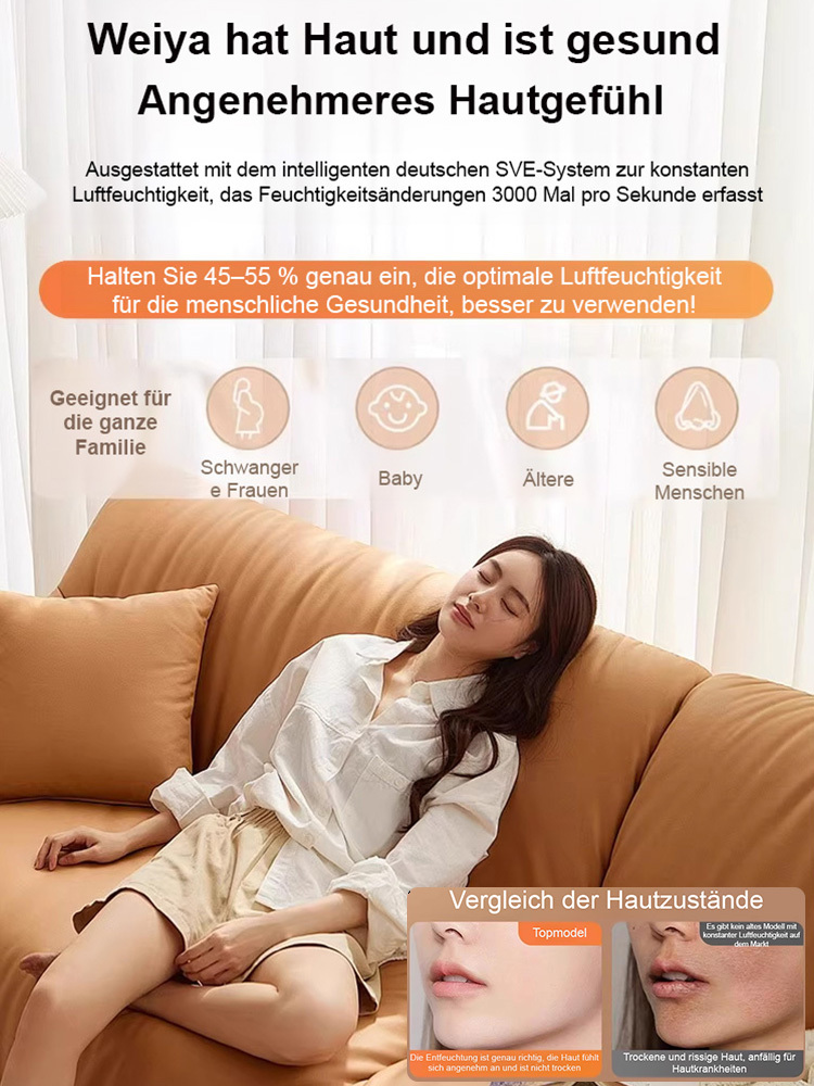 Luftentfeuchter Haushalt Schlafzimmer geräuschlos