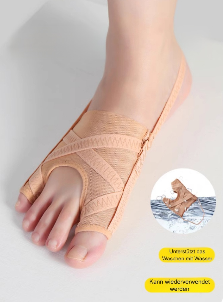 Hallux Valgus-Großzehenorthese aus Mesh