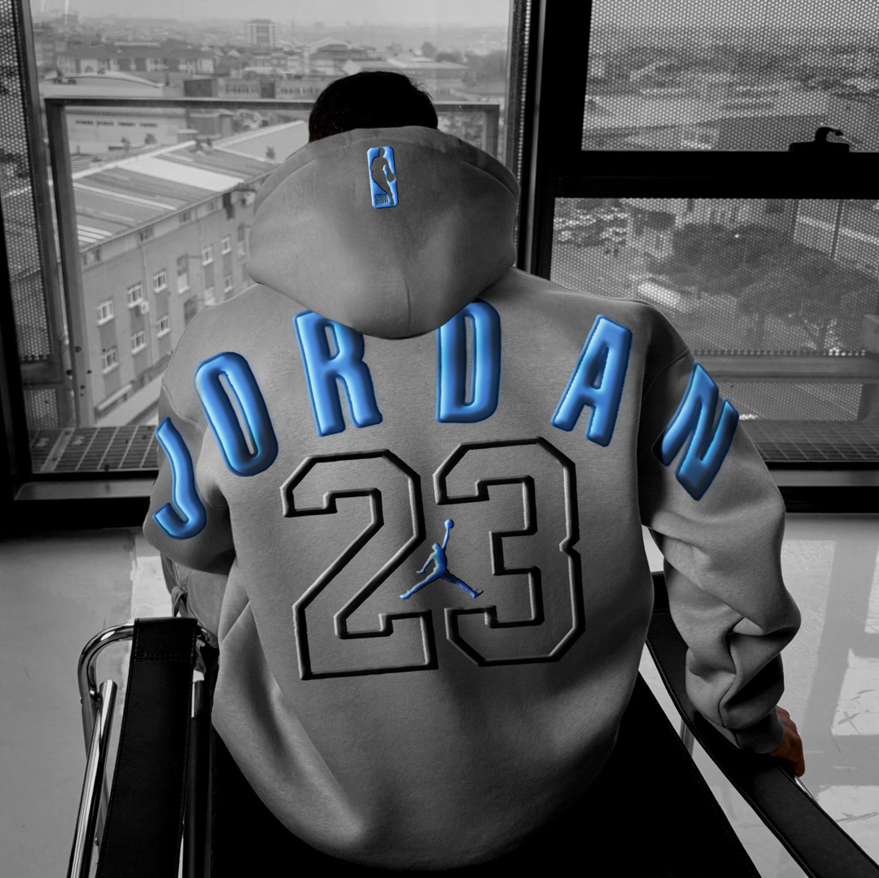 Unisex Jumpman No.23 Casual Hoodie