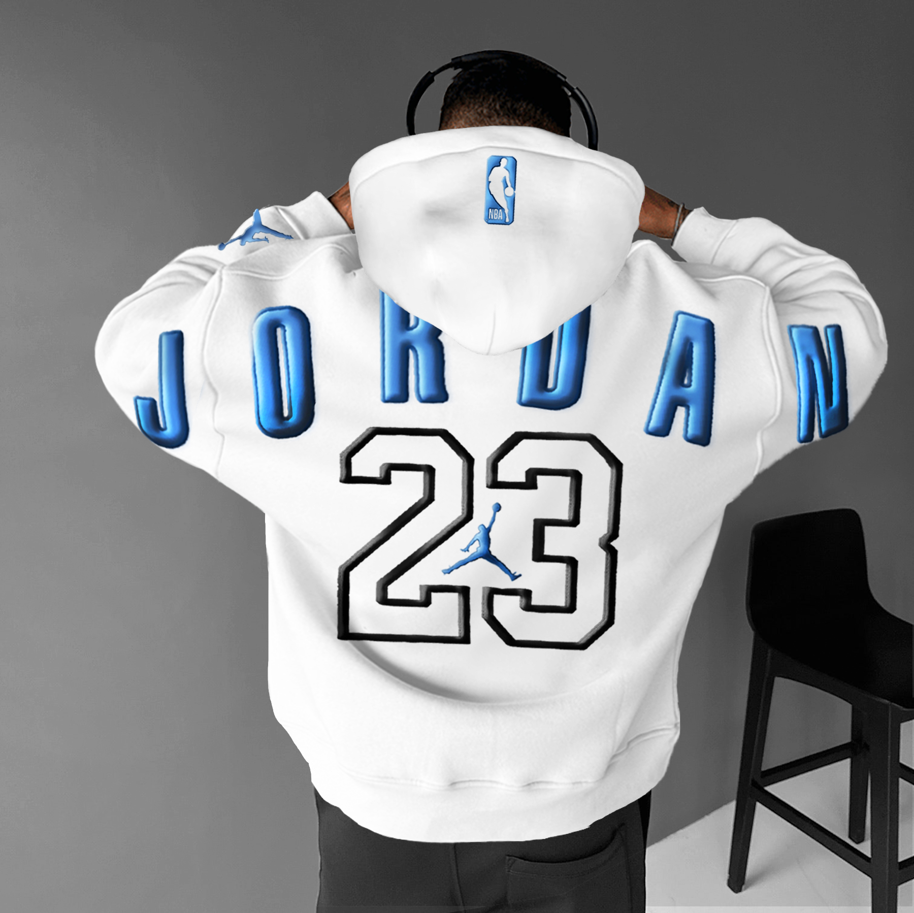Unisex Jumpman No.23 Casual Hoodie