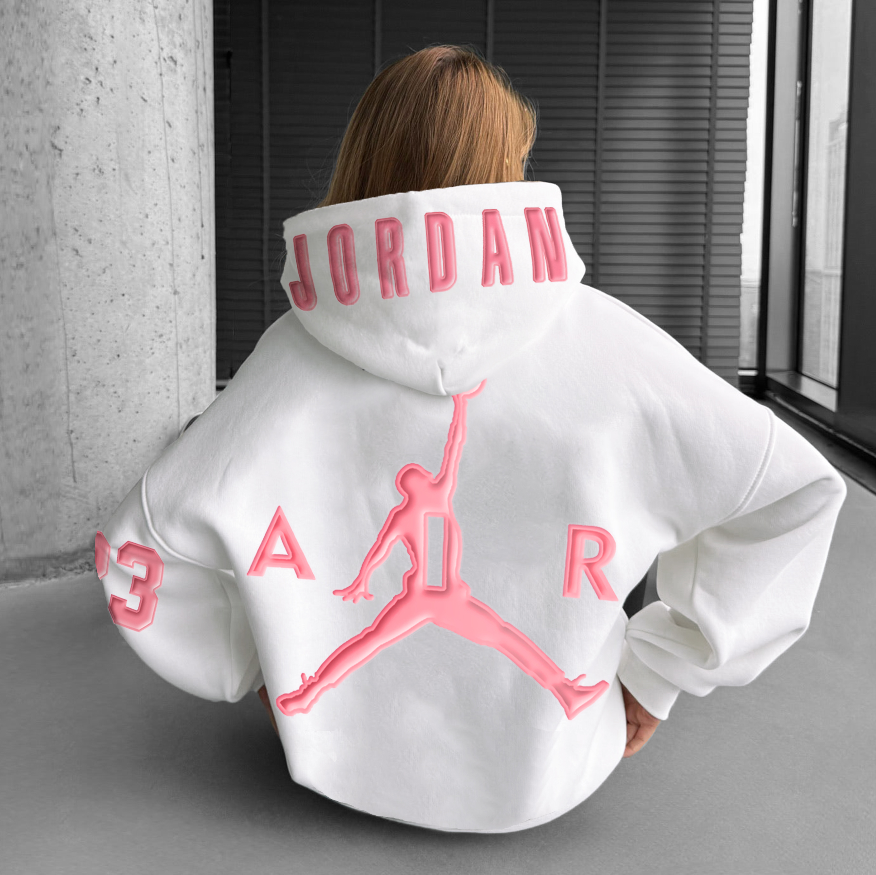 Unisex Jumpman Printed Casual Hoodie