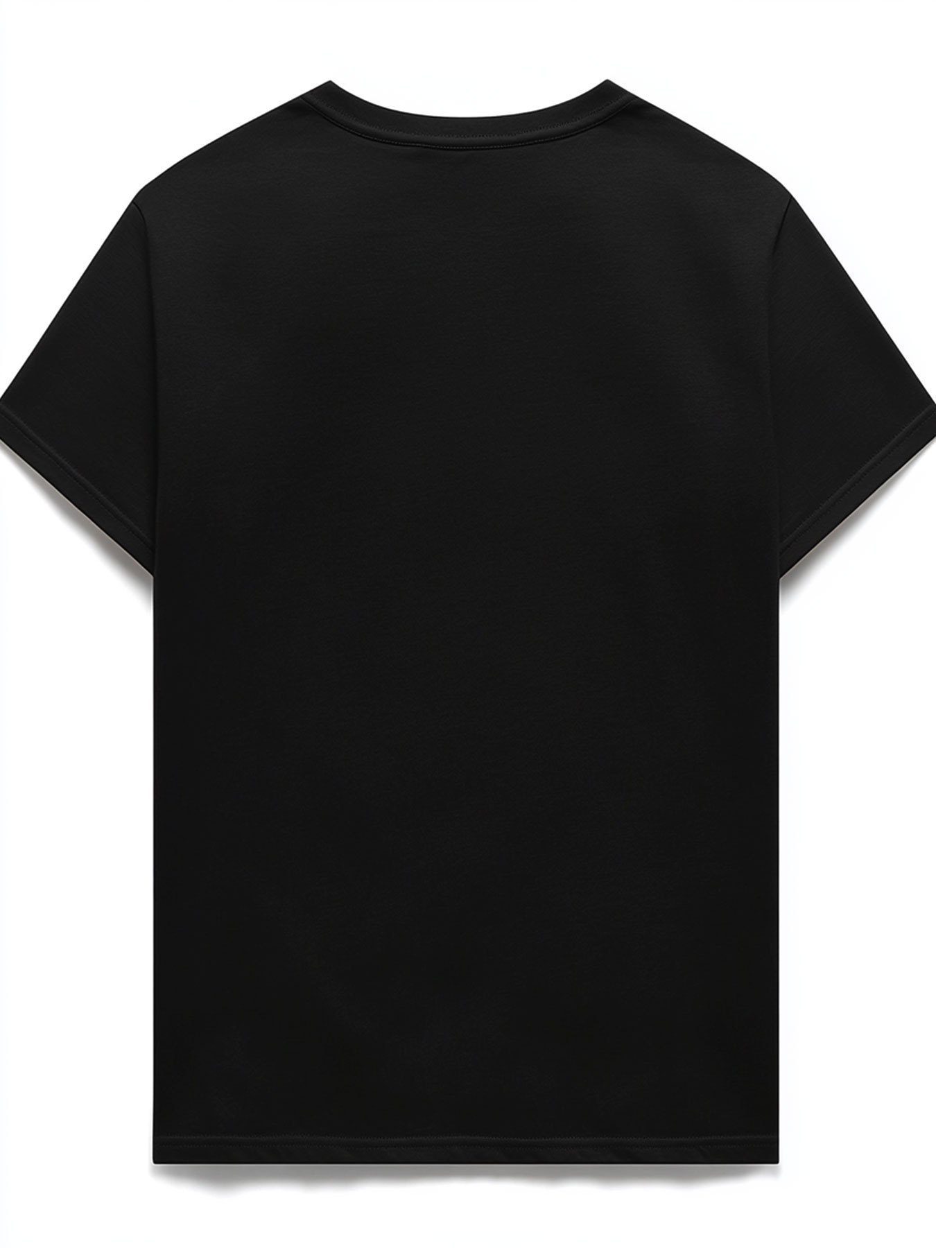 Flower & Letter Print Vintage T-shirt Crew Neck Short Sleeve Top 