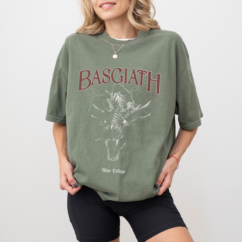 Basgiath War College Shirt, Vintage Fourth WingShirt, lron Flame Merch, Tairn and VioletSorrengail, Bookish Shirt, Reading Shirt