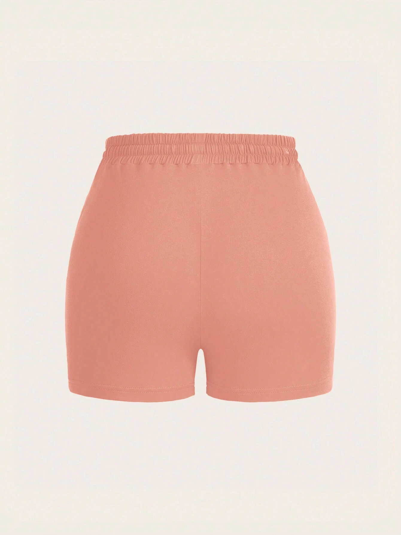 Women's Summer U-Neck Cropped Tank Top And Drawstring Pocket Shorts Set Outfits