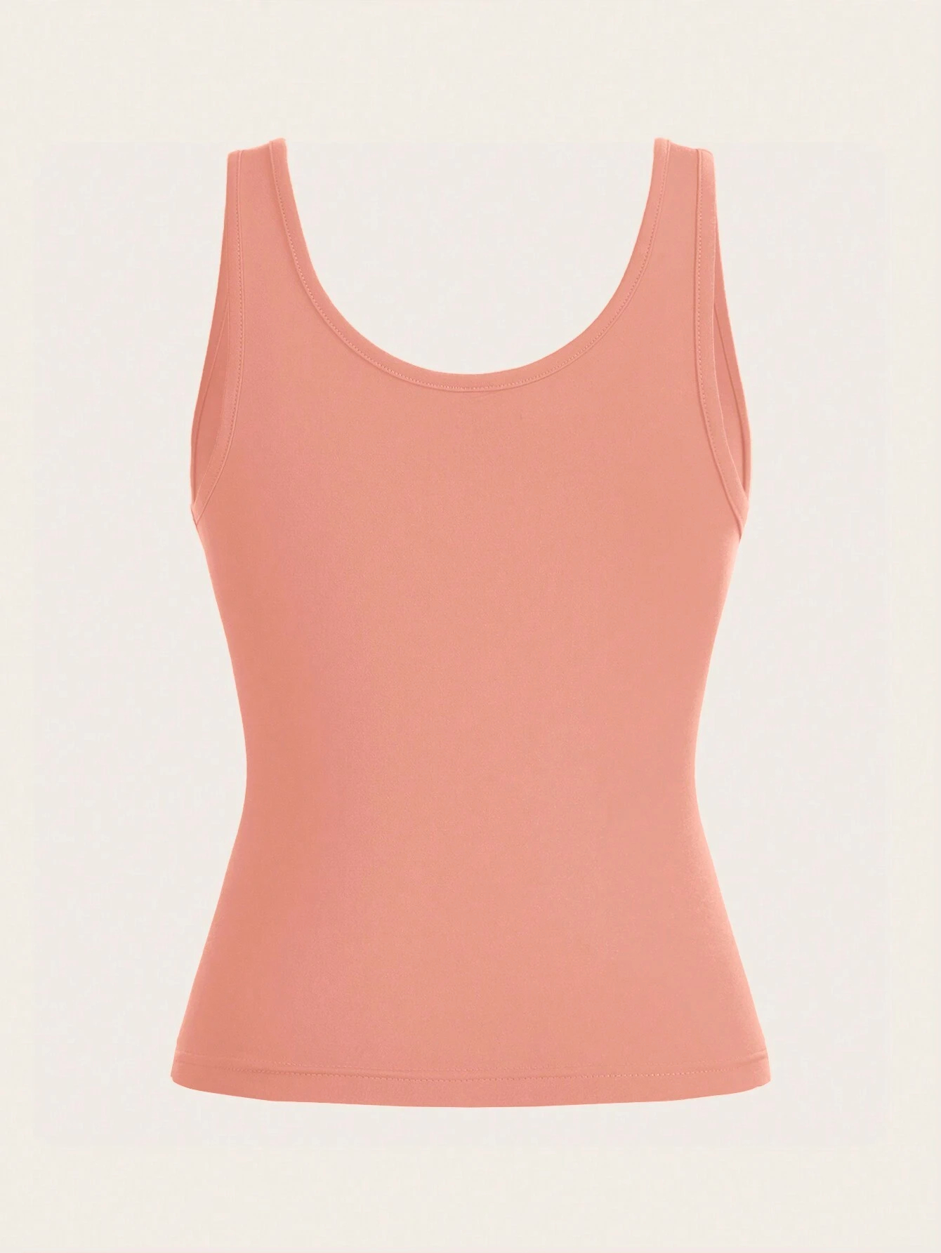 Women's Summer U-Neck Cropped Tank Top And Drawstring Pocket Shorts Set Outfits