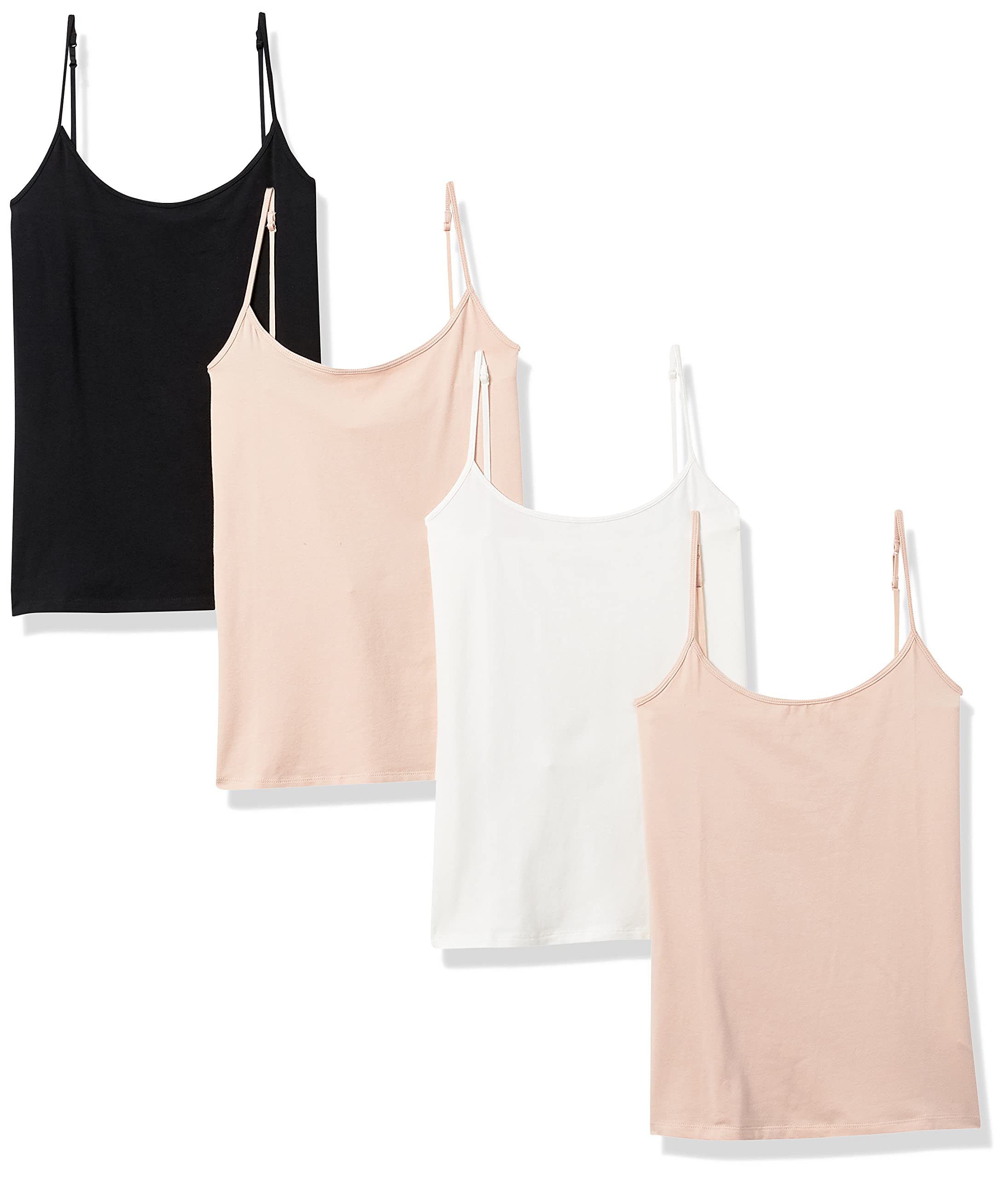 Women's Slim-Fit Camisole, Pack of 4