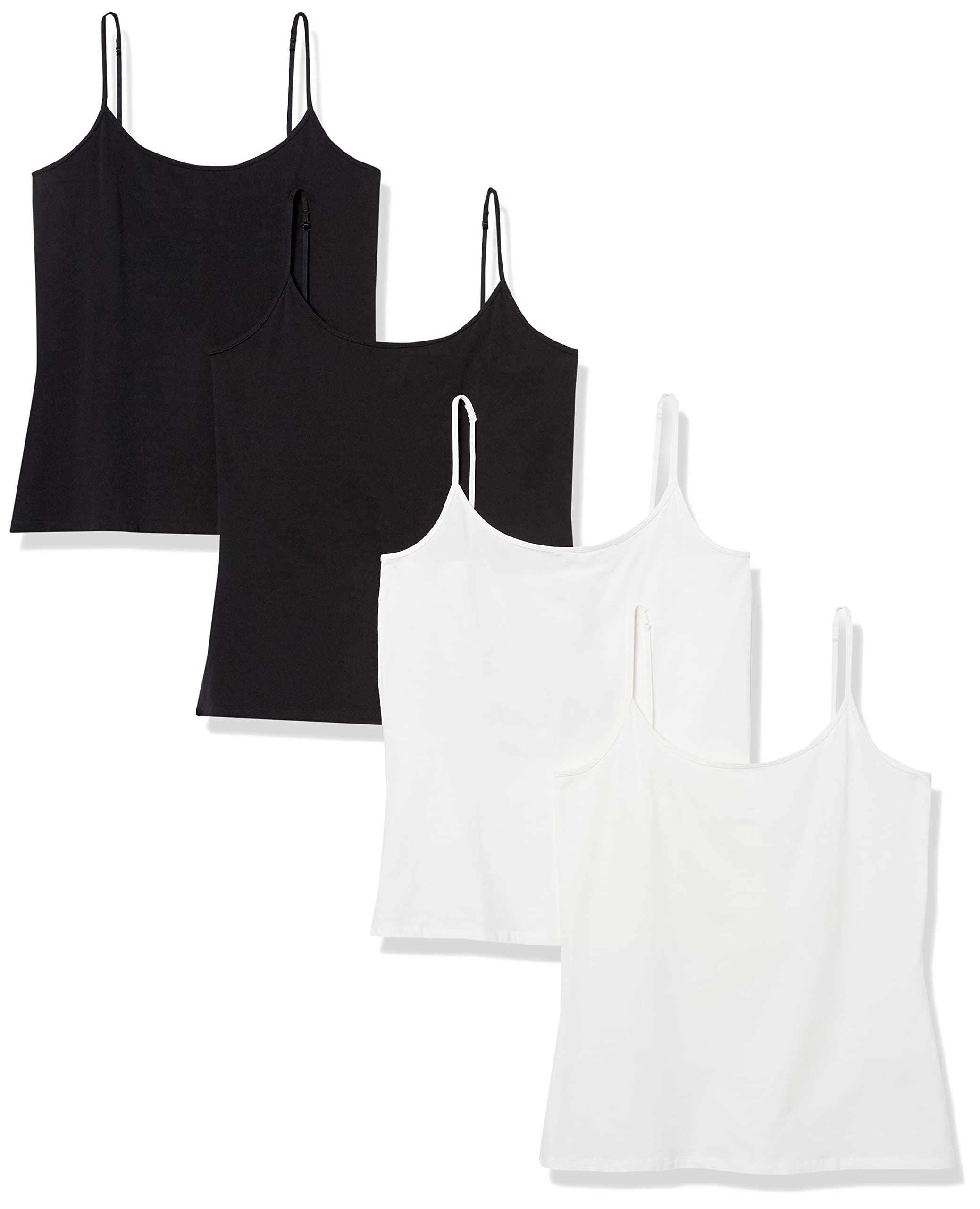 Women's Slim-Fit Camisole, Pack of 4