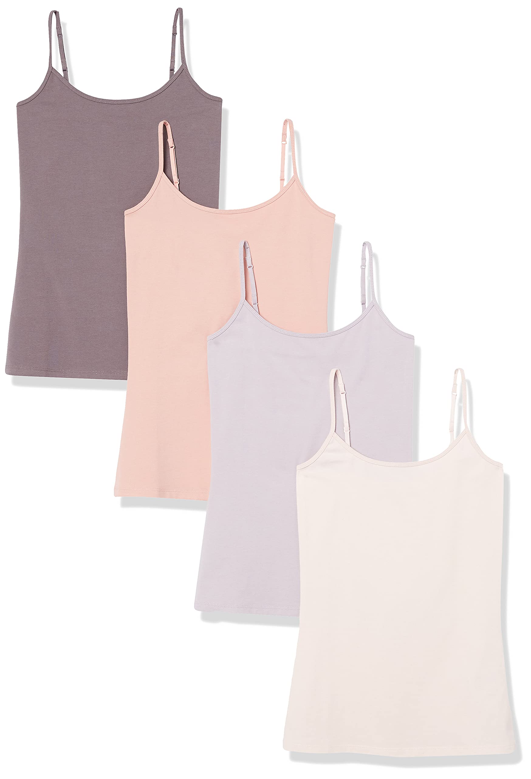 Women's Slim-Fit Camisole, Pack of 4