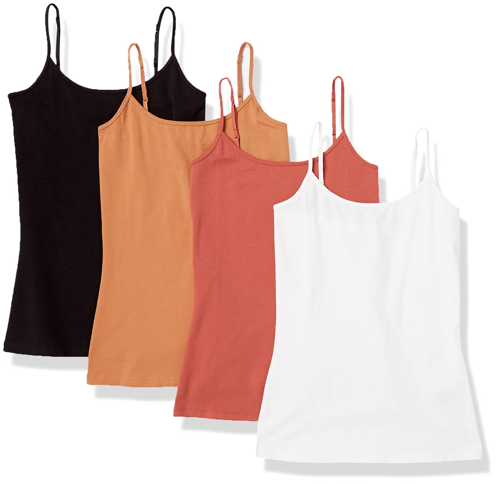 Women's Slim-Fit Camisole, Pack of 4