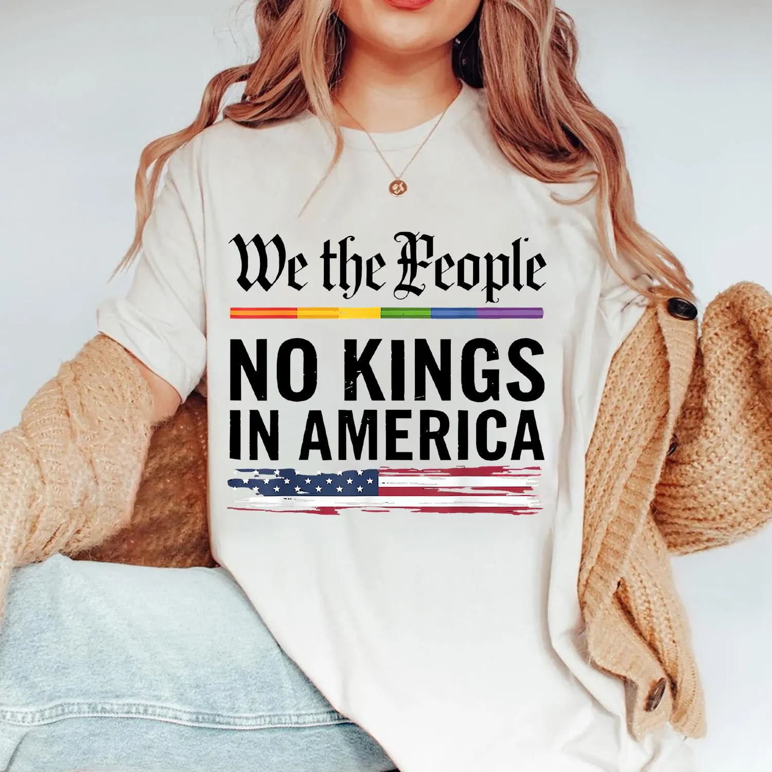Women's Casual Proud Reject King Printed T-shirt