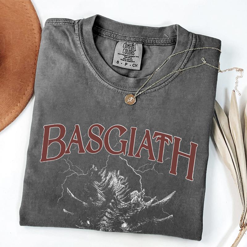 Basgiath War College Shirt, Vintage Fourth WingShirt, lron Flame Merch, Tairn and VioletSorrengail, Bookish Shirt, Reading Shirt