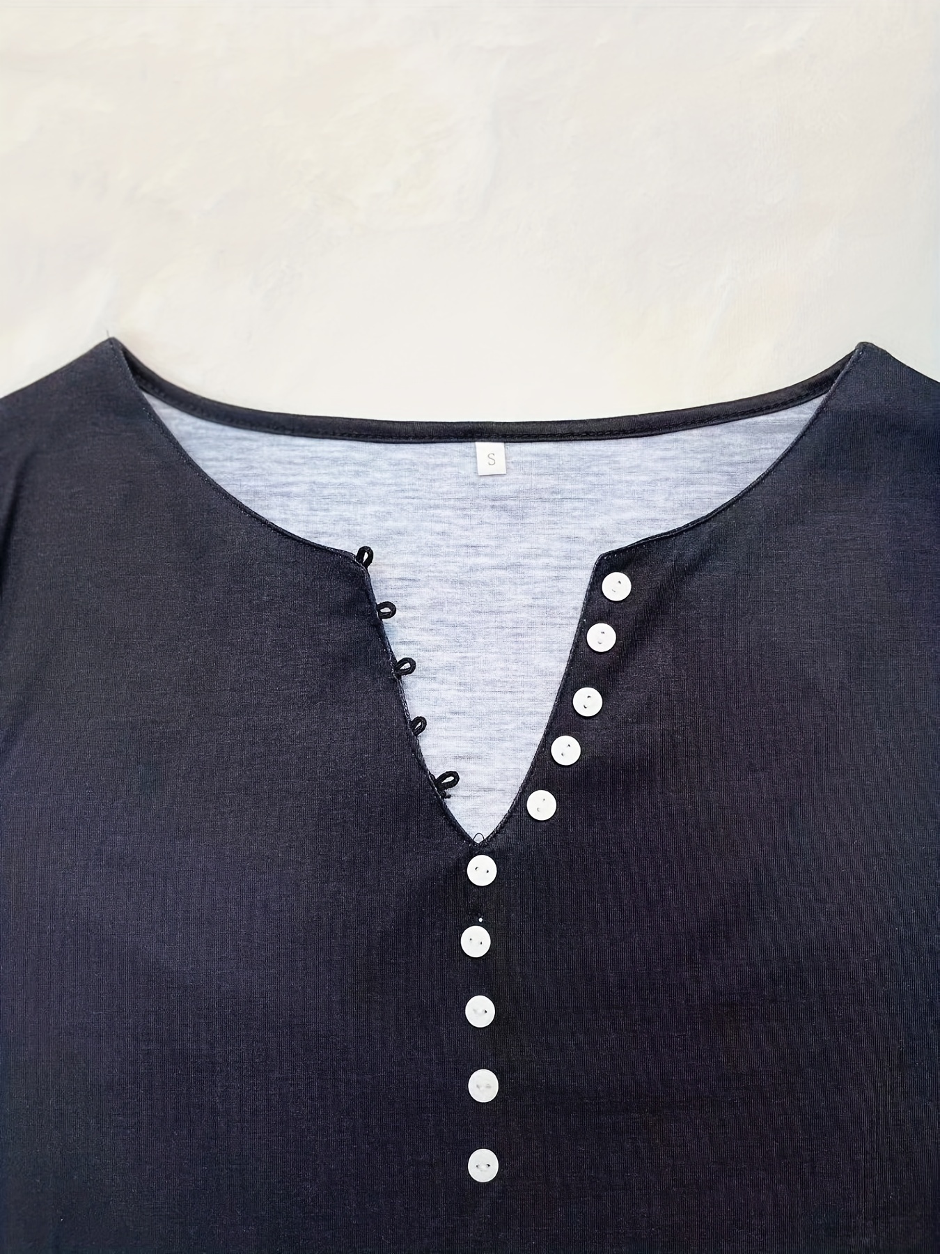 Floral Print Button Front T-Shirt