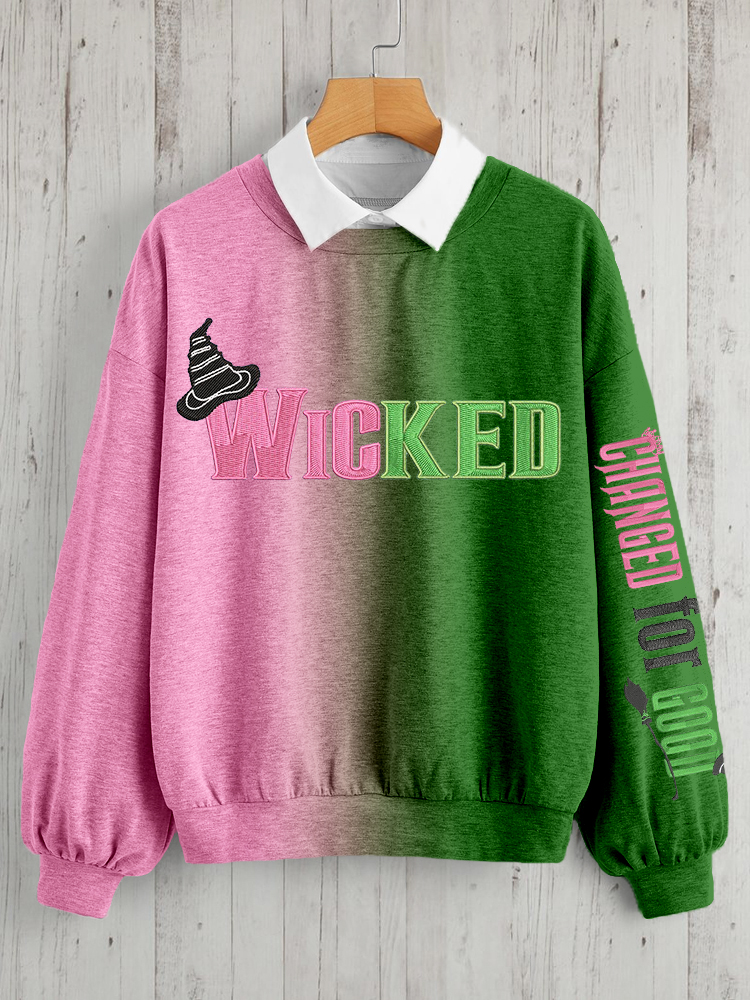 Changed For Good Musical Movie Inspired Comfy Sweatshirt
