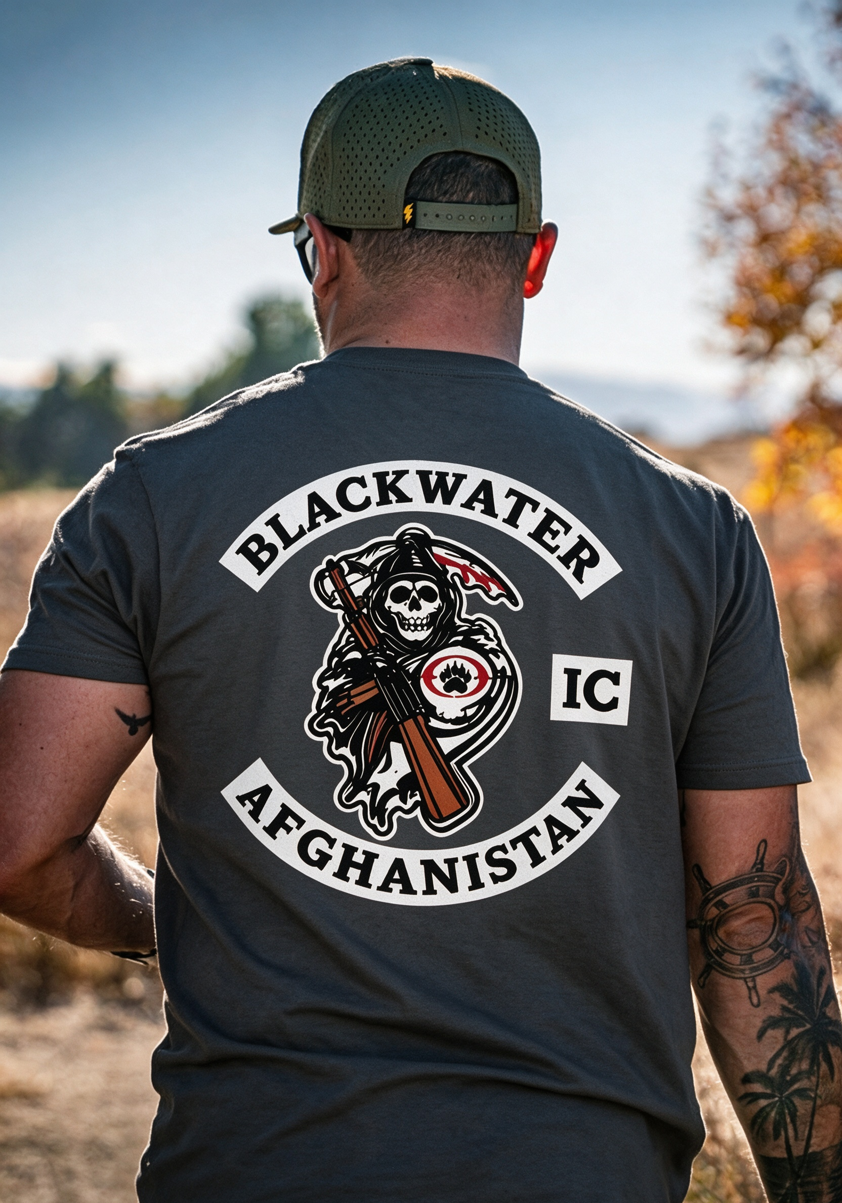  Afghanistan Printed Men's T-Shirt