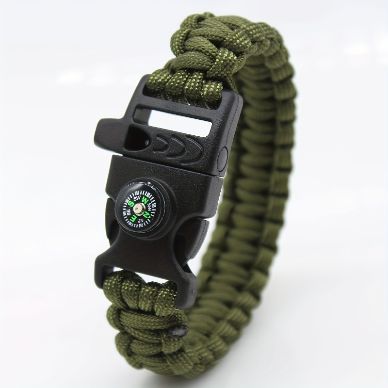 Classic Men'S Rugged Style Multifunctional Rope Bracelet
