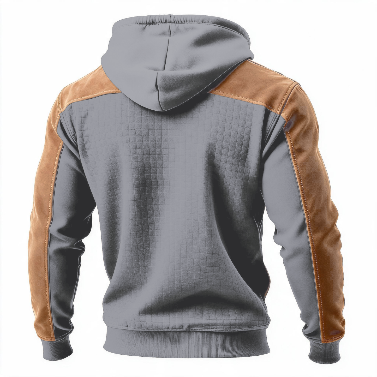  Agency Printed Fleece-lined Unisex Color-Blocked Hoodie